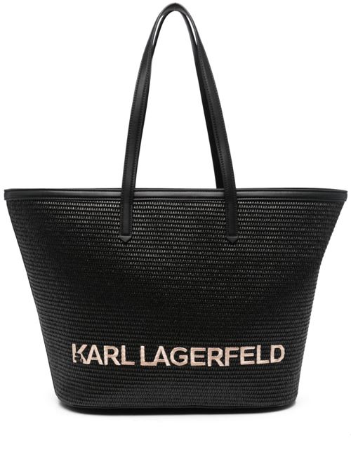 Borsa donna tote in rafia Karl Lagerfeld | 241W3027999